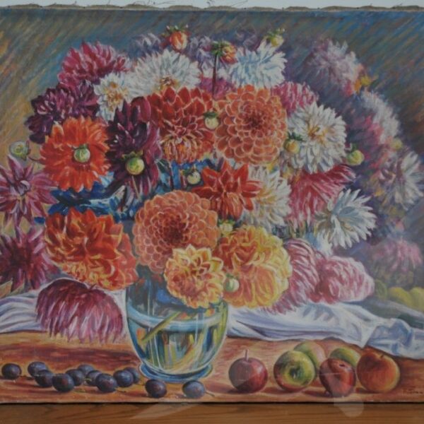 Obraz kytice - Švanda 1956