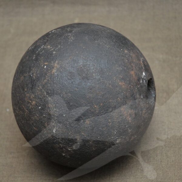 Originální dělová koule šrapnel do houfnice 15 cm