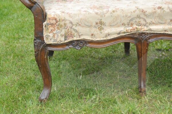Rokoková pohovka sofa 19. století - Image 5