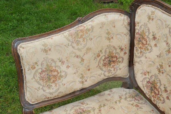 Rokoková pohovka sofa 19. století - Image 2