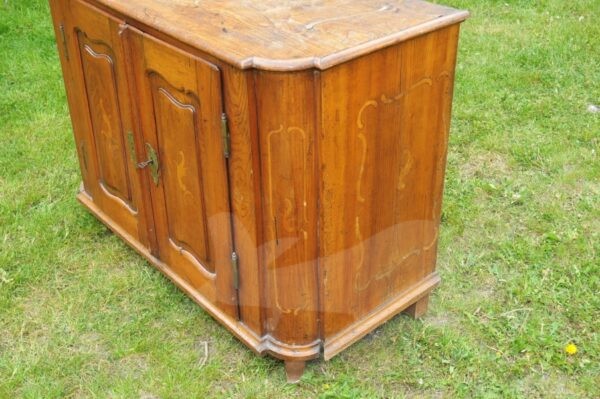 Barokní skřínka intarzovaná dvoudvéřová 18. století - Image 13