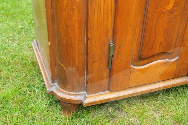 Barokní skřínka intarzovaná dvoudvéřová 18. století - Image 3
