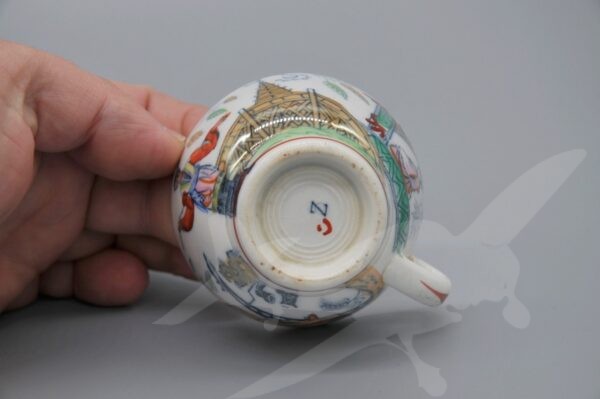 ŠA-PO šálek s podšálkem asijský motiv Timor Demitasse - Image 2
