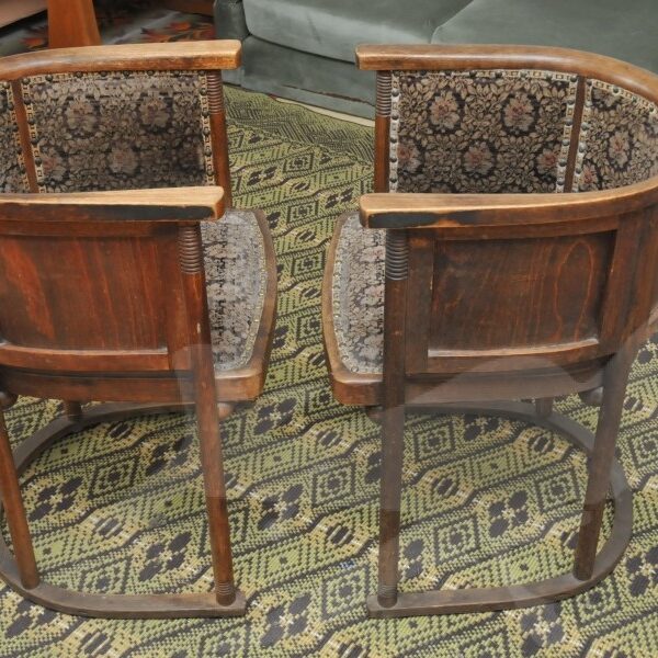Originální křesla Josef Hoffmann výroba Kohn Wien