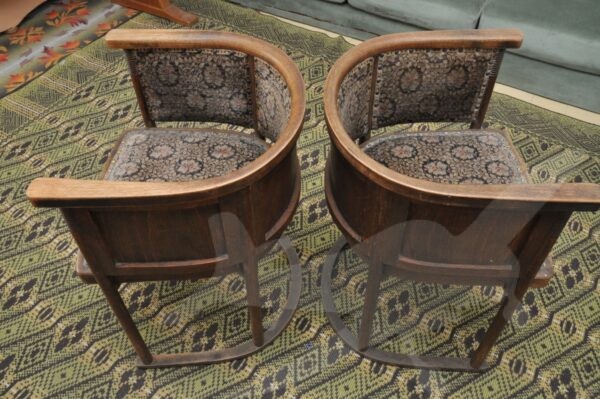 Originální křesla Josef Hoffmann výroba Kohn Wien - Image 5