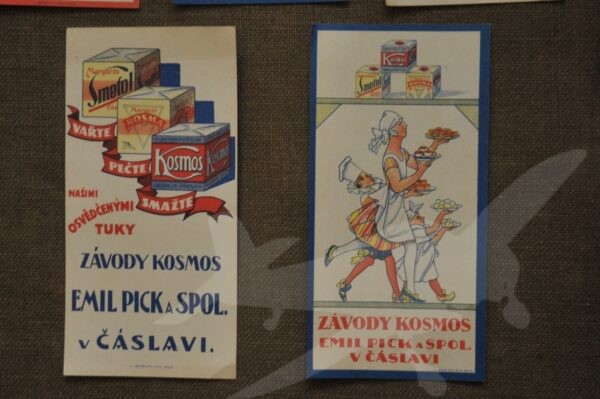 Historické reklamní účtenky Kosmos Čáslav - 8 ks. - Image 4