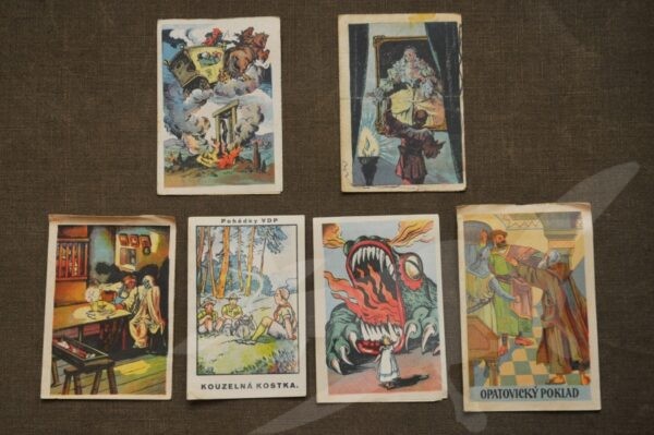 Historické reklamní pohádky - cikorky 6 ks. - Image 2