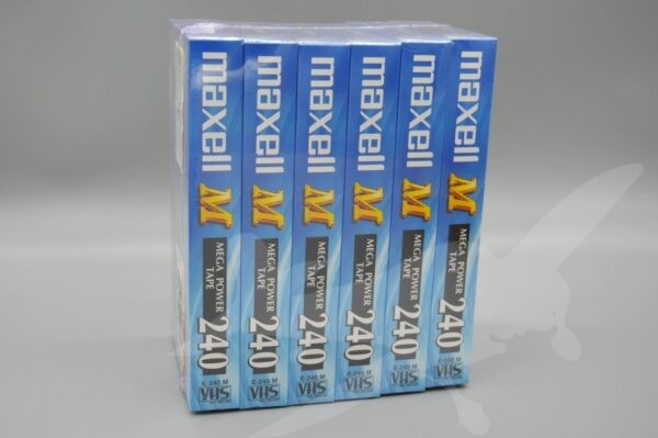 Originální videokazety Maxell M240 VHS - Image 4