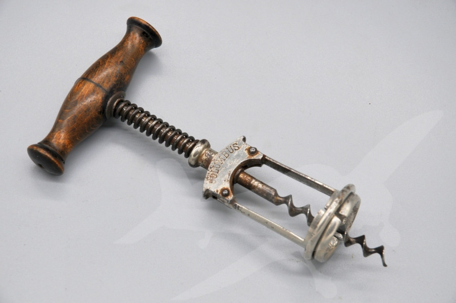 Starožitná vývrtka COLUMBUS D. R. Patent No 708779