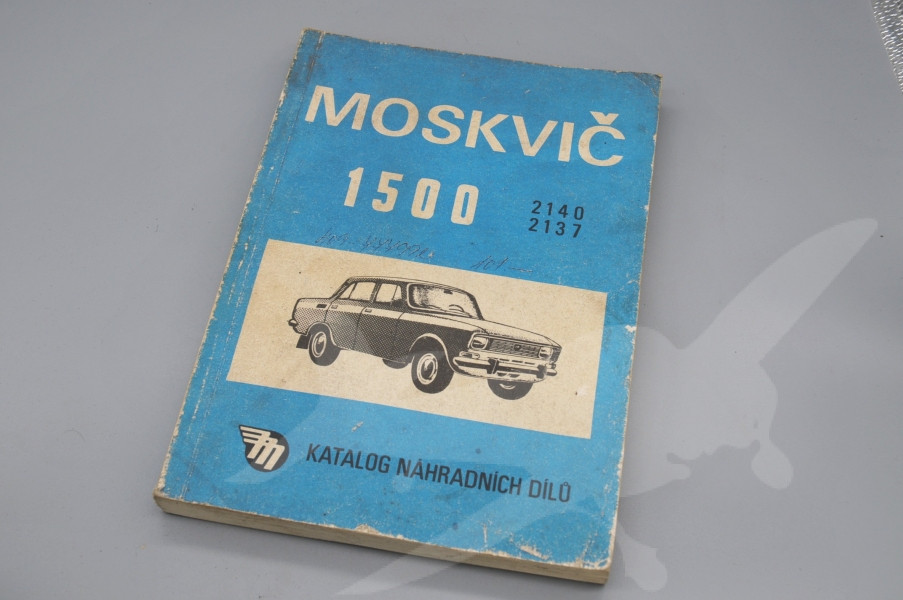 Moskvič 1500 katalog náhradních dílů