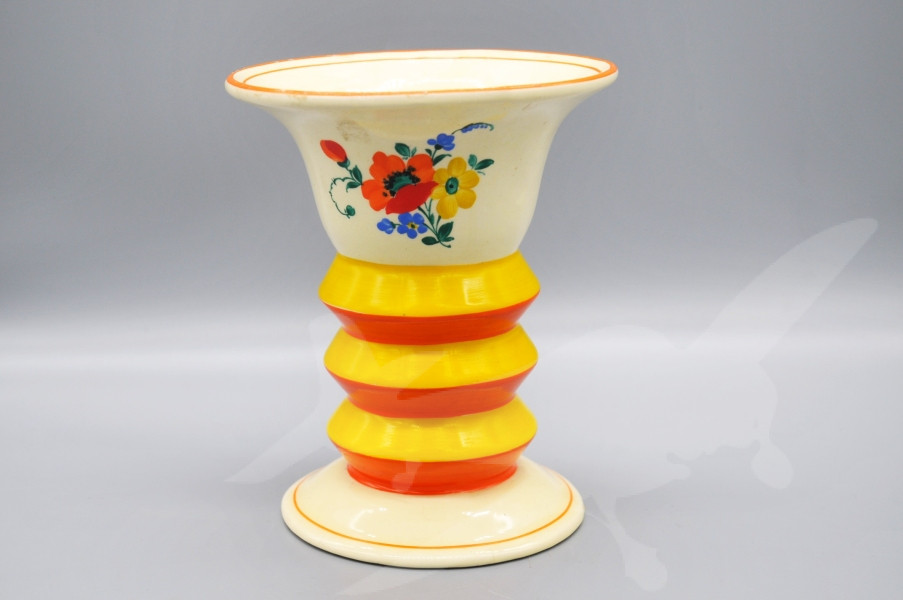 Keramická váza art deco